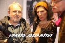 Vystava-26042011 -vernisaz, Peter Prochadzka/left/, Irena Melusova